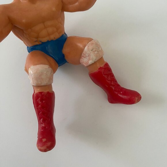 Vintage 1980’s USA vs. Russia USSR Thumb Wrestlers knock off Hulk Hogan figures - Picture 6 of 9